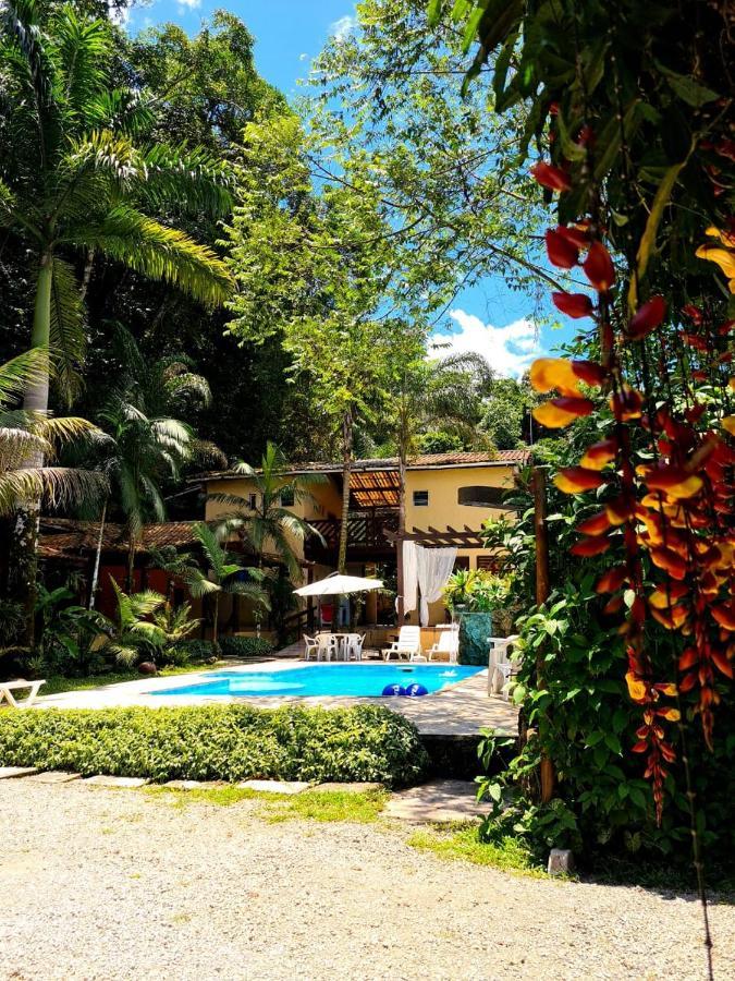 Pousada Recanto Dos Tangaras Juquei Exterior foto